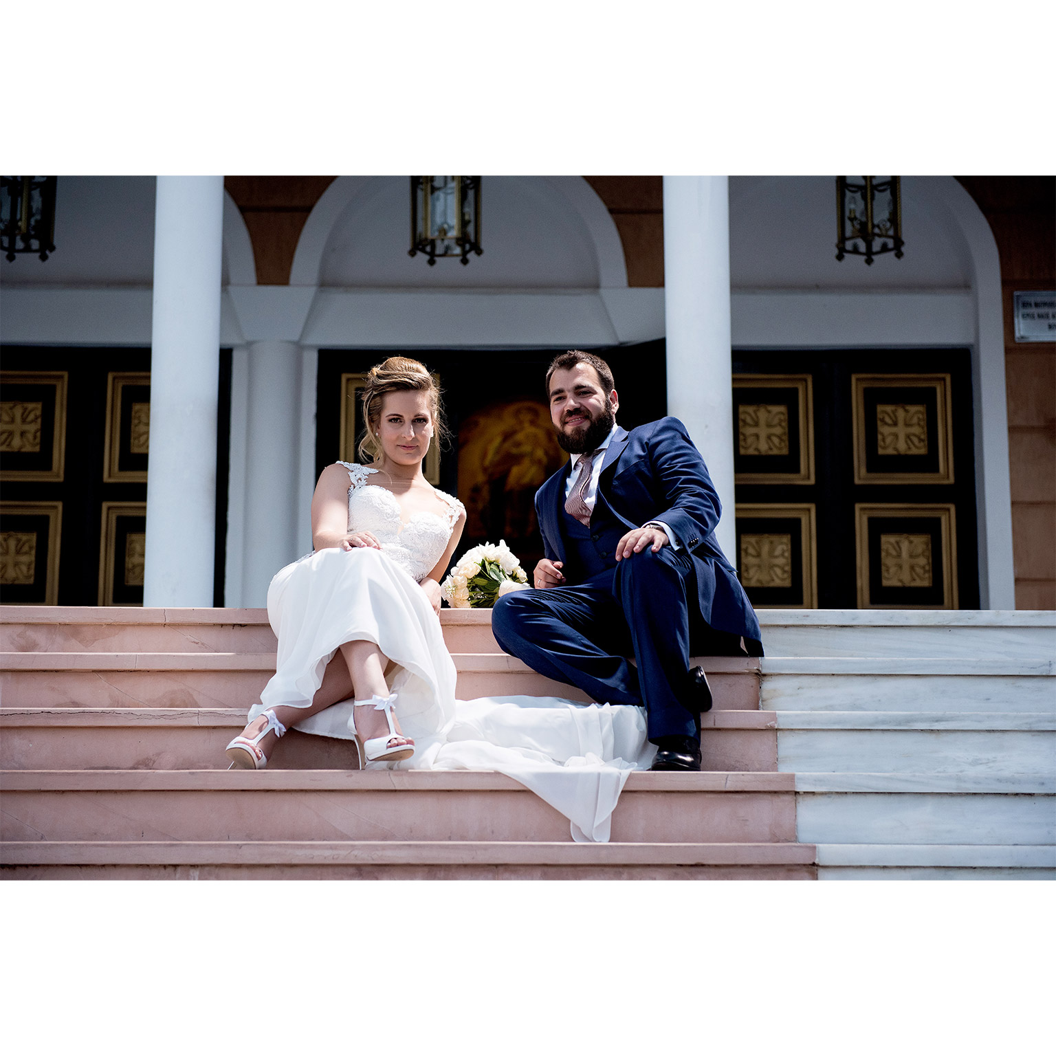 Greek Orthodox Wedding ceremony in Athens Riviera