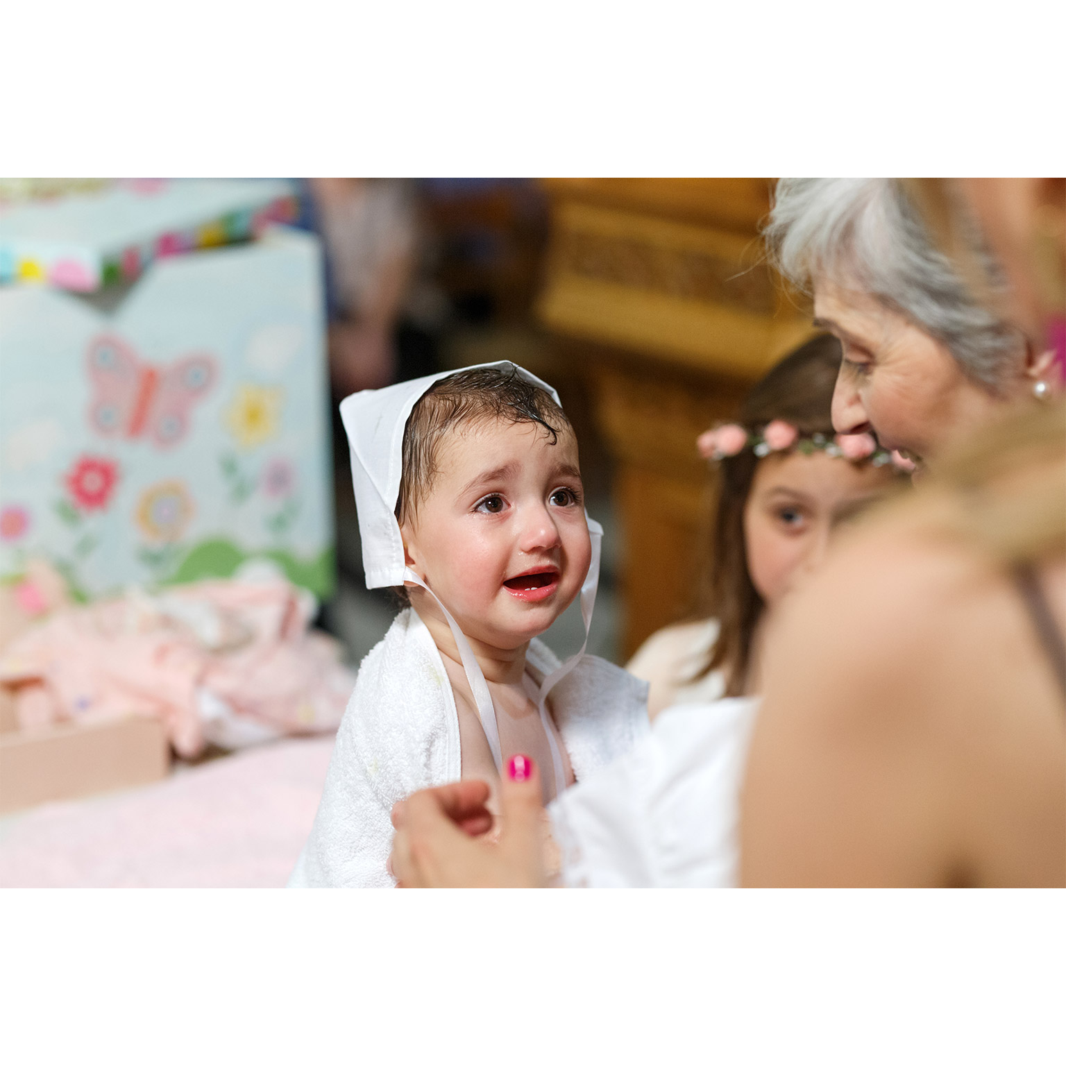 Greek Orthodox baptism ceremony in Athens