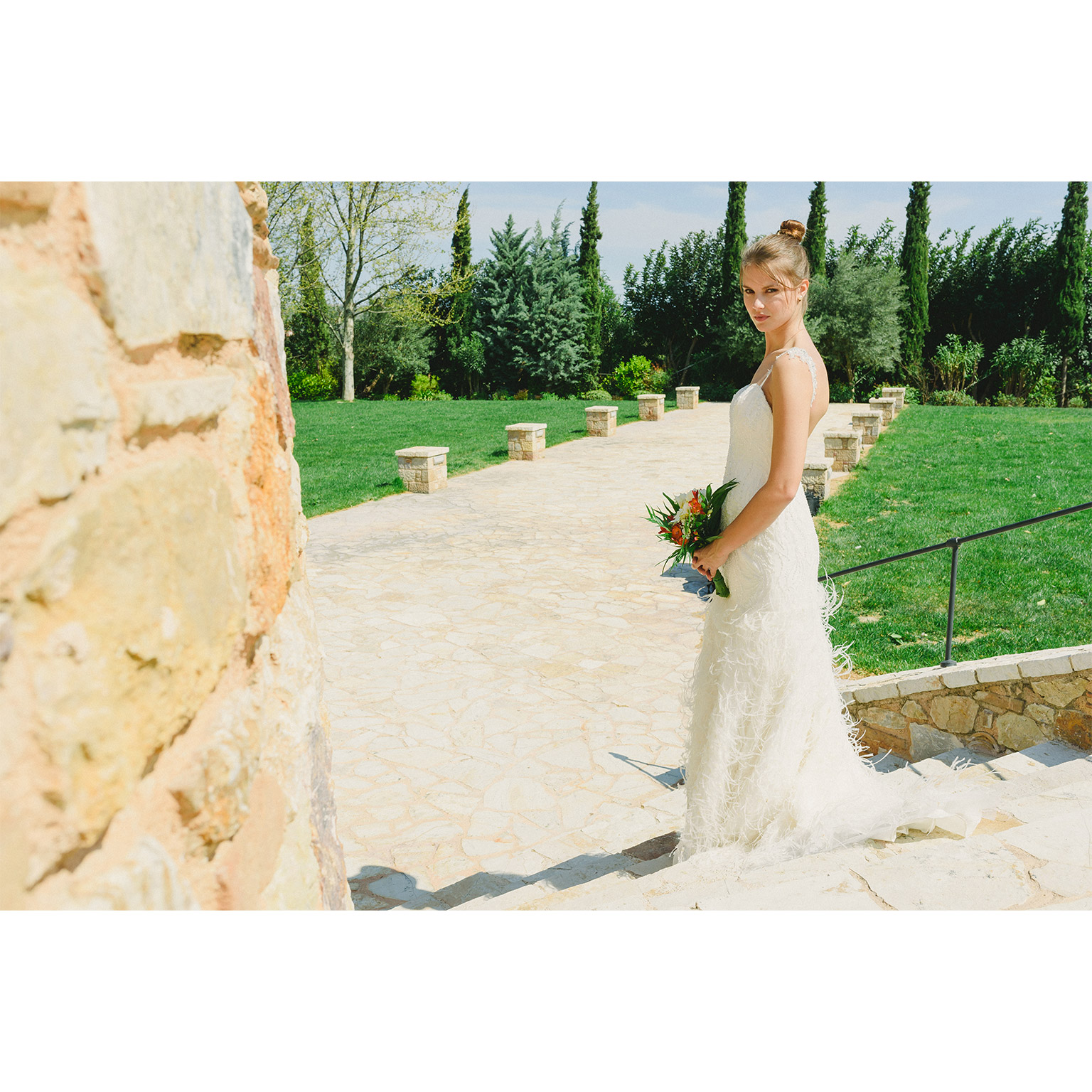 Wedding Fashion Photo shooting at Pyrgos Petreza