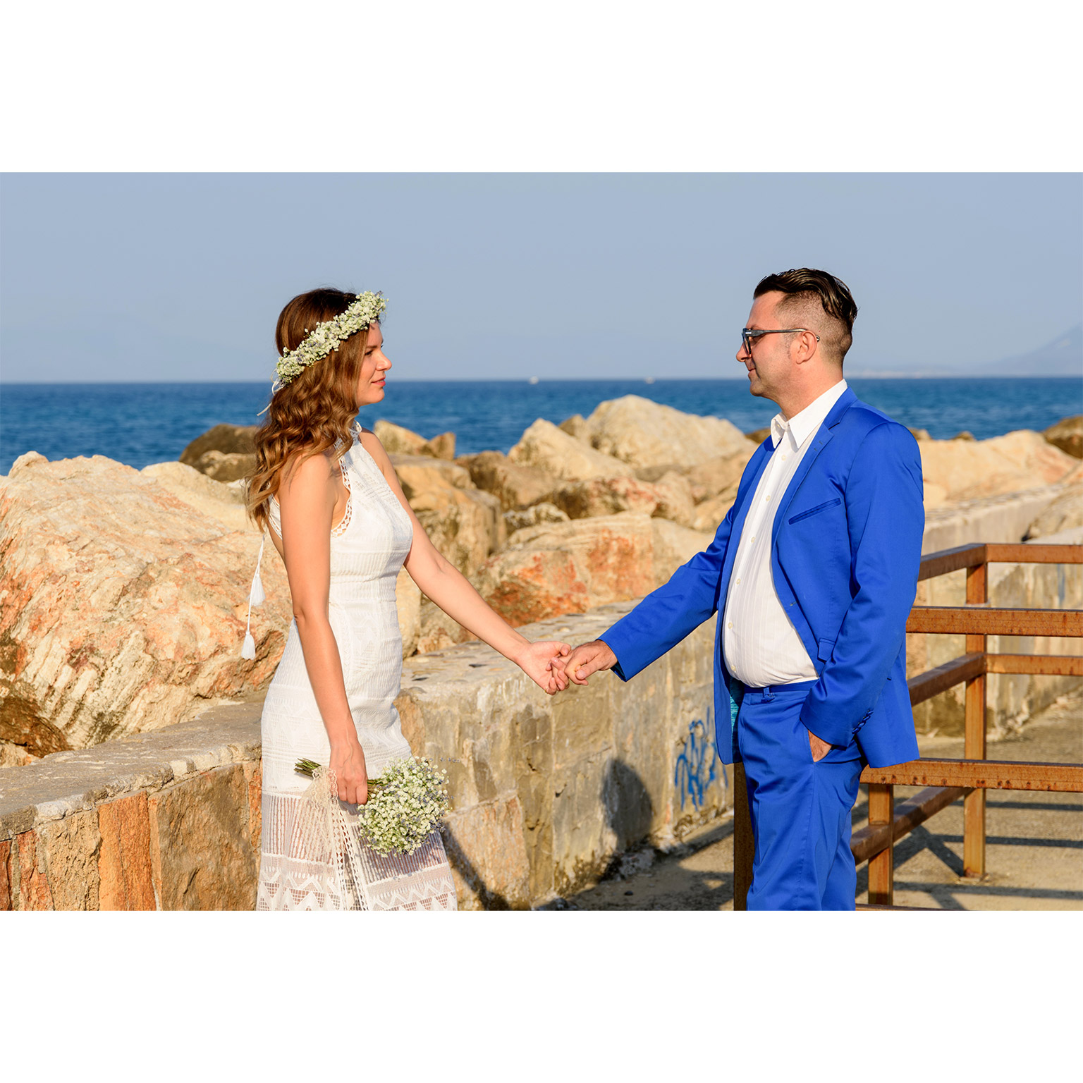 Greek Orthodox Wedding ceremony in Xylokastro