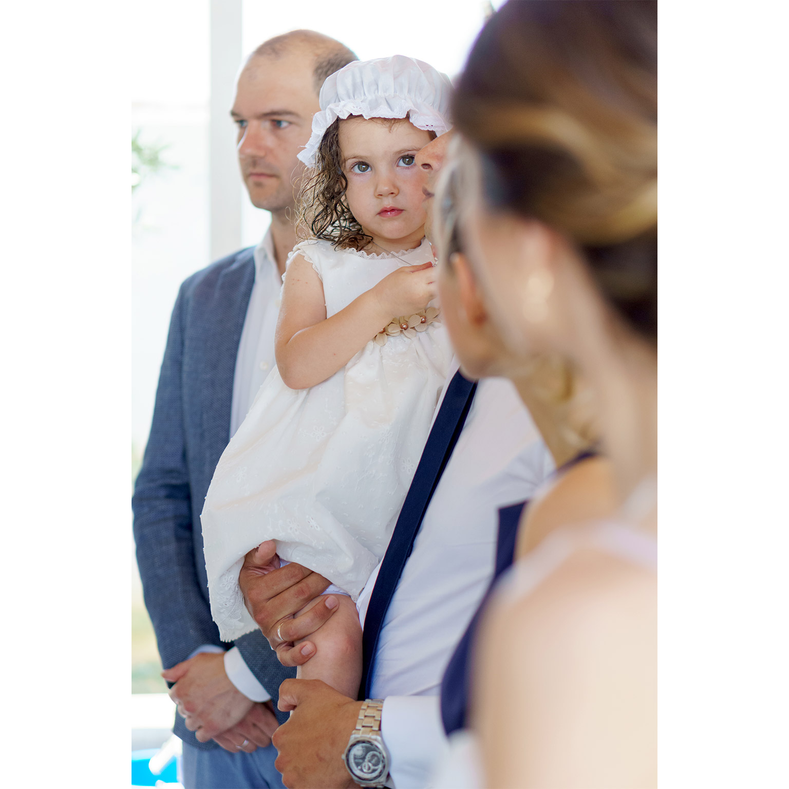 Greek Orthodox baptism ceremony in Athens riviera