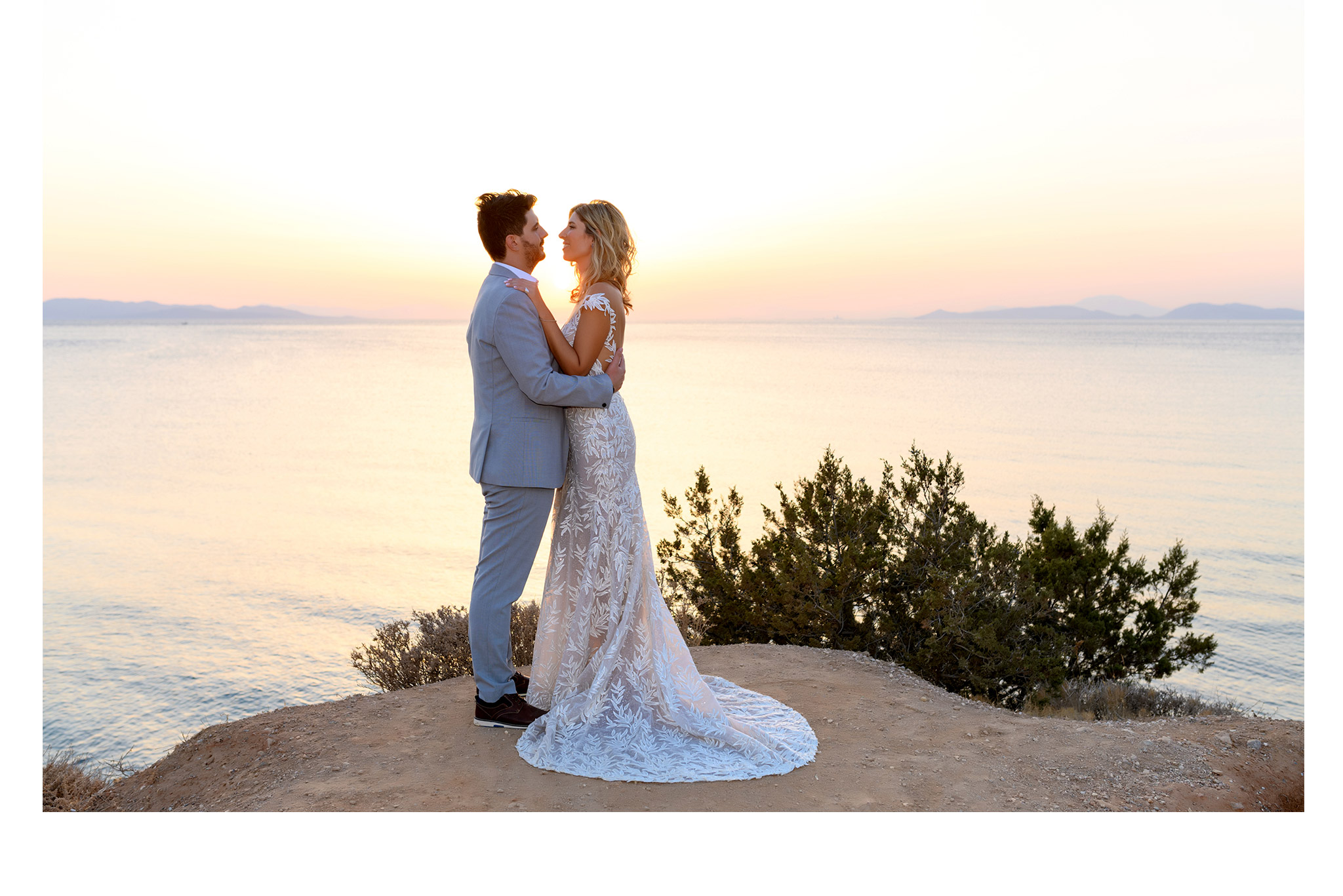 Greek Orthodox Wedding ceremony in Athens Riviera
