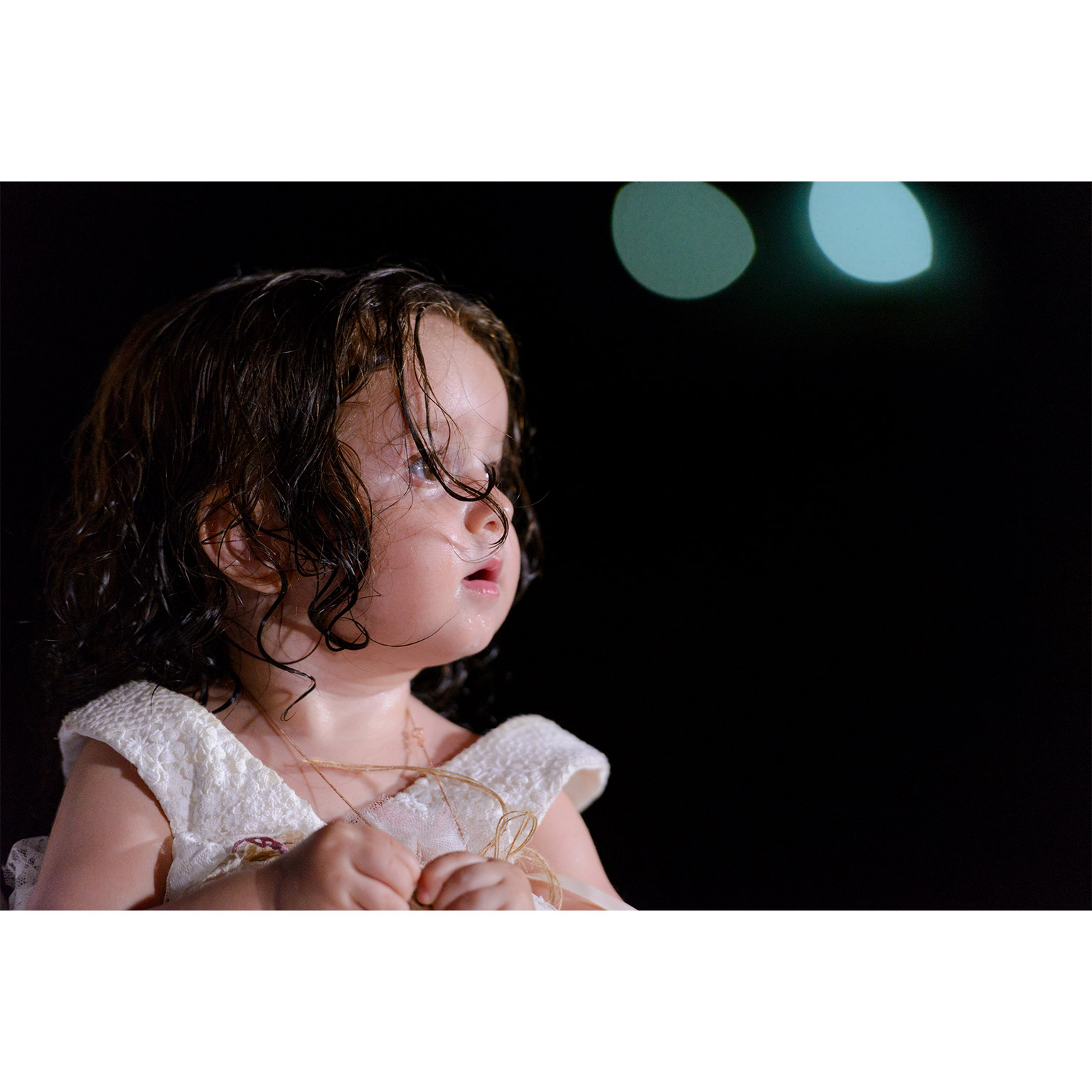 Greek Orthodox baptism ceremony in Peloponnese