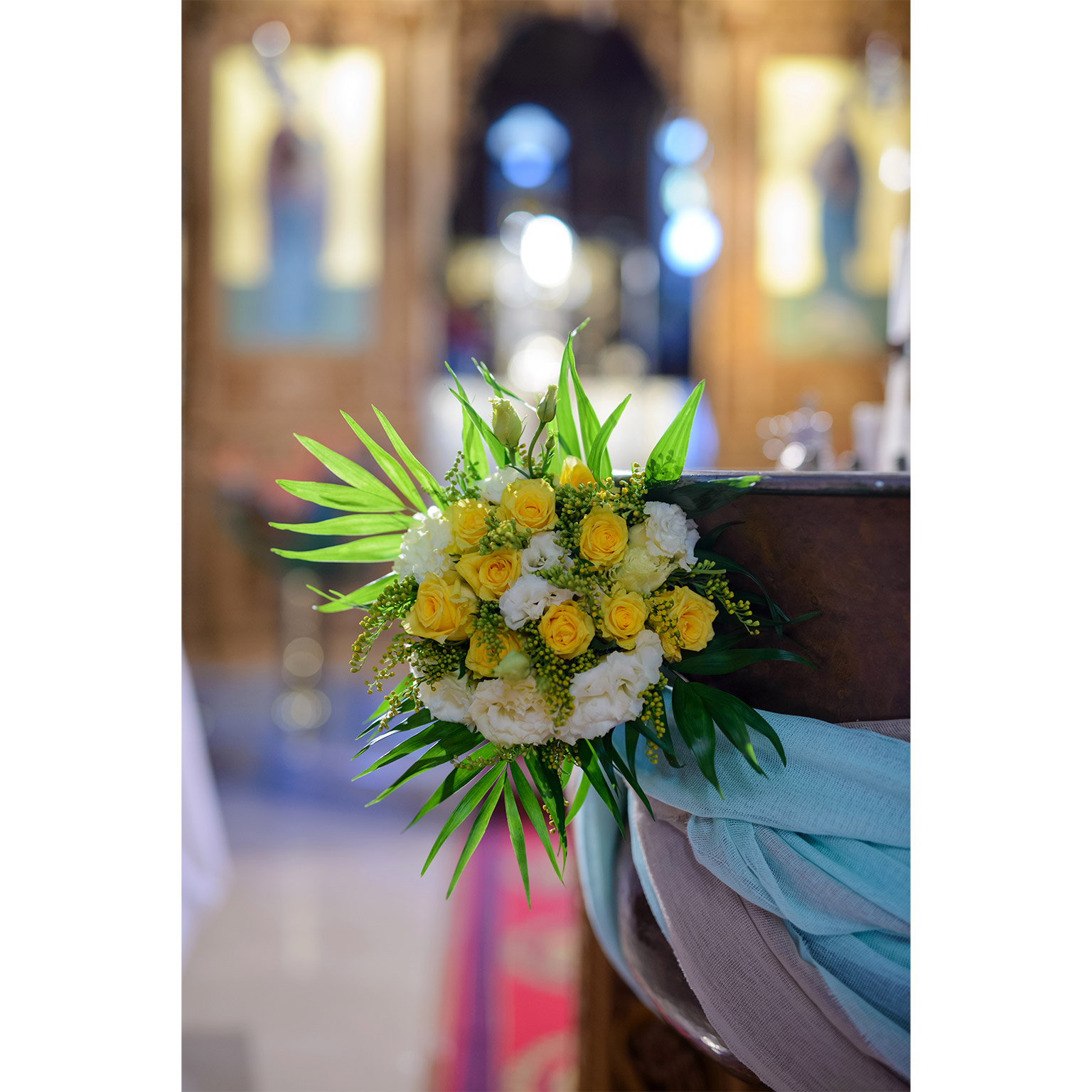 Greek Orthodox baptism ceremony in Argos