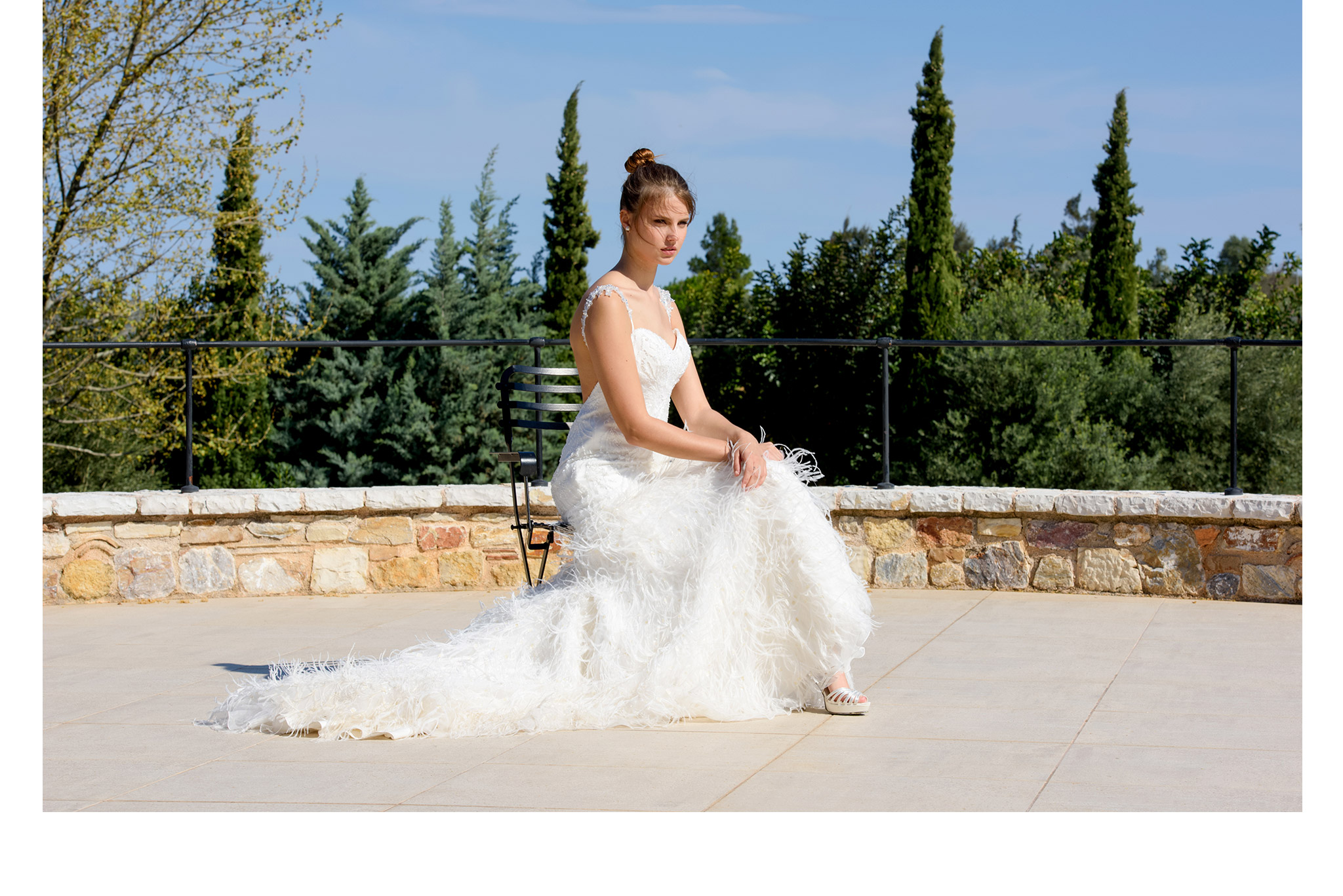 Wedding Fashion Photo shooting at Pyrgos Petreza