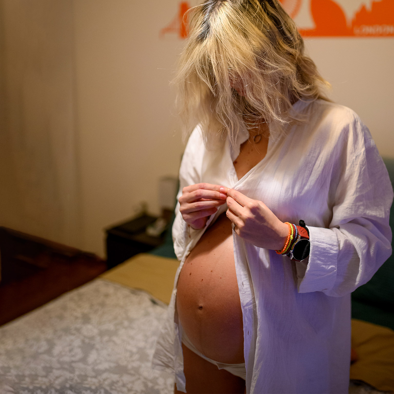 Pregnant photo-shooting, when love takes shape and grows within